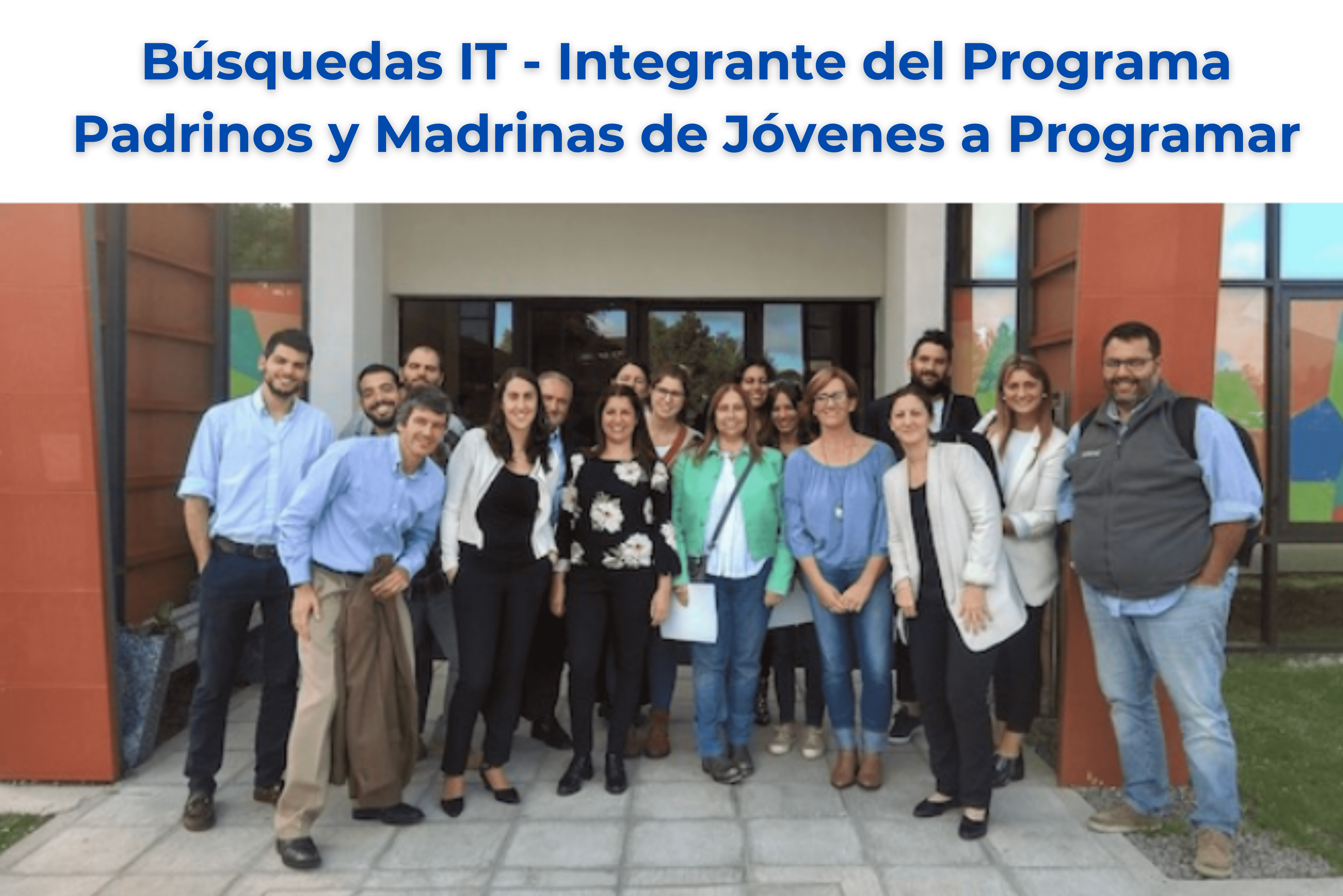 Jóvenes a Programar - Búsquedas IT