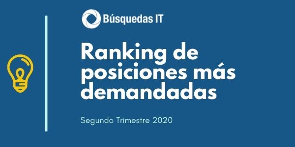 Ranking de posiciones más demandadas (2do Trimestre 2020)